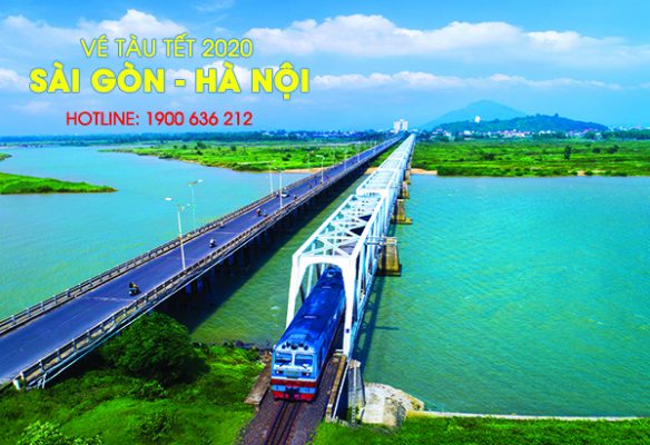 Vé tàu tết Canh Tý 2020 Sài Gòn Hà Nội