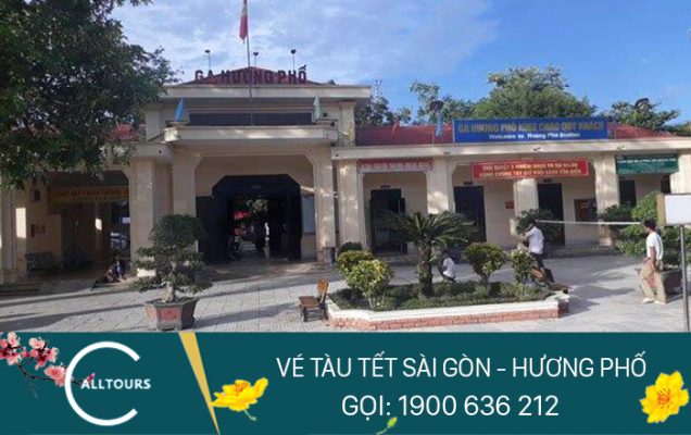 Vé tàu Tết Canh Tý 2020 Sài Gòn Hương Phố