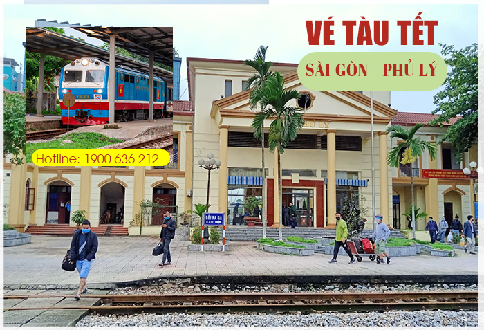 Vé tàu Tết Sài Gòn Phủ Lý