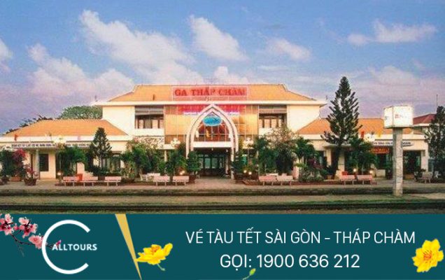 Vé tàu tết Canh tý 2020 Sài Gòn Tháp Chàm