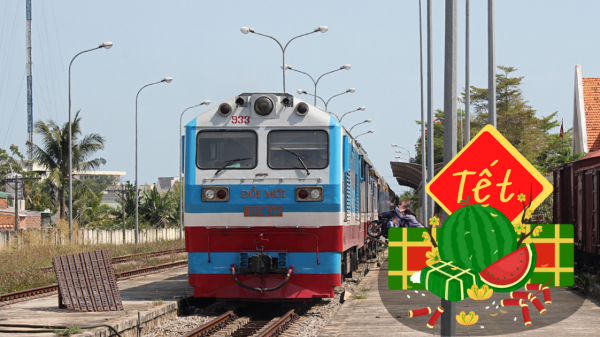 Vé tàu Tết Sài Gòn Sông Mao