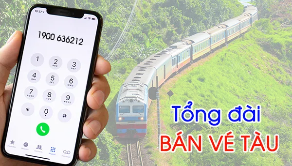 Hành khách có xu hướng đặt vé tàu qua điện thoại
