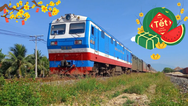 Vé tàu Tết Sài Gòn Hà Nội 2026