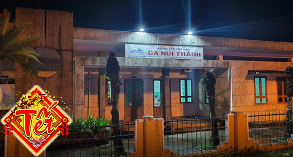 Vé tàu tết Sài Gòn Núi Thành 2024