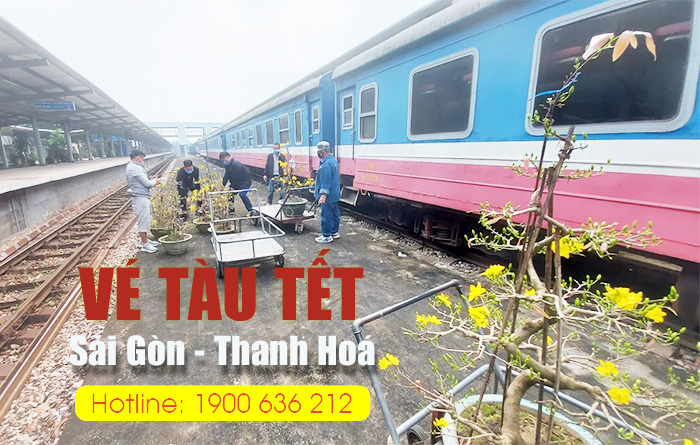 Vé tàu Tết Sài Gòn Thanh Hoá