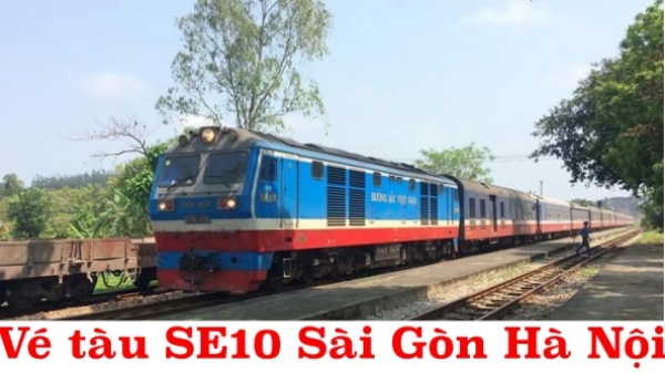 Vé tàu SE10 Sài Gòn Hà Nội