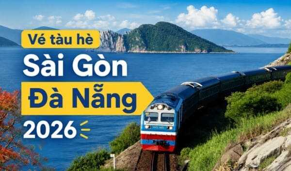 Vé tàu hè Sài Gòn Đà Nẵng 2026